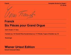 SIX PIECES POUR GRAND ORGUE HEFT I WIENER URTEXT EDITION (ISBN: 9786300195196)