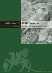 Mitteilungen des Deutschen Archäologischen Instituts, Athenische Abteilung (ISBN: 9783786129332)