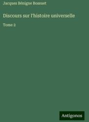 Discours sur l'histoire universelle (ISBN: 9783563044698)