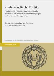 Confesiune, Drept, Politică (ISBN: 9783515136655)