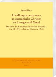Instrucțiuni adresate creștinilor arabi de est privind liturghia și morala (ISBN: 9783447123877)