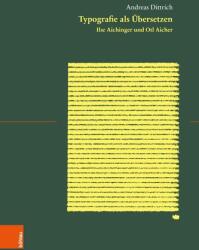 Tipografie ca traducere (ISBN: 9783205222927)