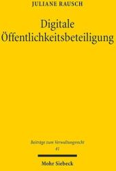 Digitale Öffentlichkeitsbeteiligung (ISBN: 9783161645495)