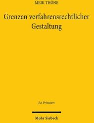Limitele configurării procedurale (ISBN: 9783161643743)