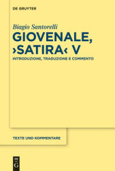 Giovenale, "Satira" V (ISBN: 9783112222065)