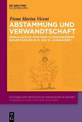 Descendență și rudenie (ISBN: 9783111680255)