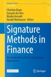 Signature Methods in Finance (ISBN: 9783031972386)