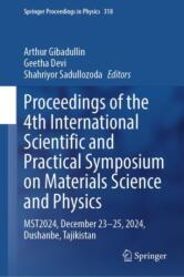 Proceedings of the 4th International Scientific and Practical Symposium on Materials Science and Physics (ISBN: 9783031948046)