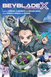 Beyblade X, Vol. 5 - Hikaru Muno, Posuka Demizu (ISBN: 9781974761272)