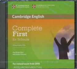 Complete First for Schools - Class Audio CDs (2014)