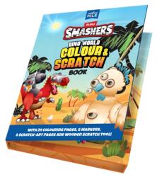 Smashers Dino World Colour and Scratch Book (ISBN: 9781923286757)