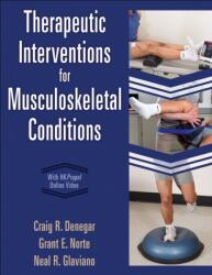 Therapeutic Interventions for Musculoskeletal Conditions (ISBN: 9781718230934)
