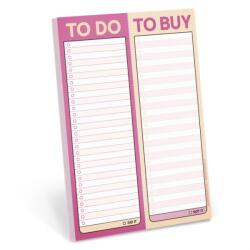 Knock Knock To Do / To Buy Perforated Pad (ISBN: 9781683495086)