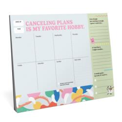 Em & Friends Struggle Is Real Weekly Desktop Planner (ISBN: 9781642465914)