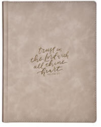 KJV Note-Taking Bible LP Faux Leather Hc, Trust the Lord, Prov. 3: 5 (ISBN: 9781639529957)