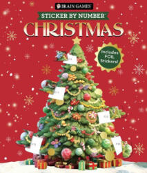 Brain Games - Sticker by Number: Christmas (ISBN: 9781639389162)
