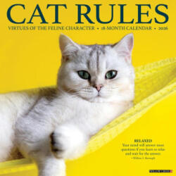Cat Rules 2026 12 X 12 Wall Calendar (ISBN: 9781549250583)