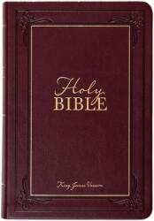 KJV Holy Bible Giant Print Compact Garnet - Broadstreet Publishing (ISBN: 9781424571789)