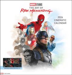 Marvel Studios: The Art of Ryan Meinerding 2026 Cinematic Wall Calendar (ISBN: 9781419784354)
