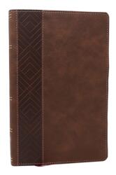 KJV, Personal Size New Testament, Brown Leathersoft, Red Letter, Comfort Print (ISBN: 9781400350063)