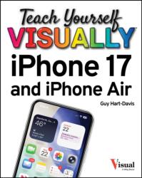 Teach Yourself VISUALLY iPhone 17 and iPhone Air (ISBN: 9781394387601)