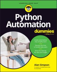 Python Automation For Dummies (ISBN: 9781394371426)
