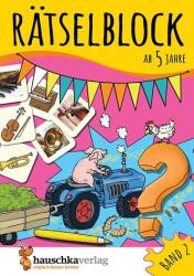 Bloc de puzzle-uri de la 5 ani, Volumul 2, bloc A5 (ISBN: 9783881006361)