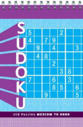 Sudoku Puzzle Pad: Medium to Hard - Zachary Pitkow (ISBN: 9780811856751)