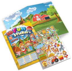 3D Fun Stickers - Farm (ISBN: 9788081802867)