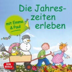 Die Jahreszeiten erleben mit Emma und Paul. Mini-Bilderbuch. - Monika Lehner, Antje Bohnstedt (ISBN: 9783769824346)
