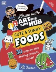 Draw with Art for Kids Hub Cute and Funny Foods (2024)
