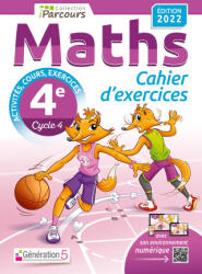 Cahier d'exercices iParcours maths 4e avec cours (ISBN: 9782362463952)