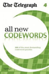 Telegraph All New Codewords 4 - TELEGRAPH (ISBN: 9780600629368)