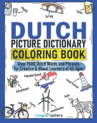 Dutch Picture Dictionary Coloring Book - Lingo Mastery (2022)
