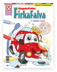 BagolyFióka - Firkafalva Buborékos színező óvodásoknak (ISBN: 9786156481290)