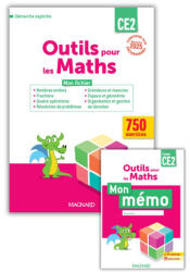 Outils pour les Maths CE2 par domaine - Fichier de l'élève + Mémo - Frey-Tournier, Reale-Bruyat (2025)