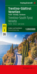 Trentino-Südtirol - Venetien, Straßen- und Freizeitkarte 1: 200.000, freytag & berndt (ISBN: 9783707924138)