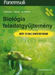 Biológia feladatgyűjtemény - Közép- és emelt szintű érettségire (2025)