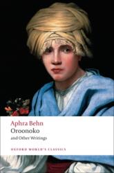 Oroonoko and Other Writings (ISBN: 9780199538768)