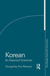 Korean: An Essential Grammar (ISBN: 9780415383882)