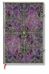 Aubergine Ultra Lined - Silver Filigree Collection - Paperblanks (ISBN: 9781439728932)