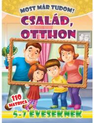 Család, otthon - Most már tudom + 110 matrica (ISBN: 9786155975707)