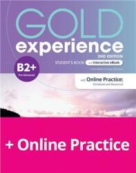 Gold Experience 2nd Edition B2+. Manual + Exerciții online + (2021)
