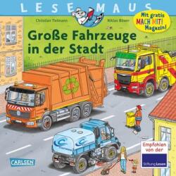 LESEMAUS 188: Große Fahrzeuge in der Stadt (ISBN: 9783551081889)