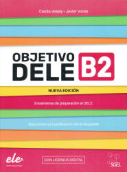 Objetivo DELE B2 Nueva Edicion 2024 + online (ISBN: 9788410071025)
