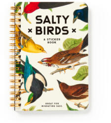 Salty Birds Sticker Book - Brass Monkey, Galison (2024)