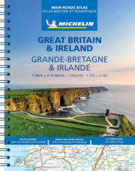 Michelin Straßenatlas Großbritannien & Irland mit Spiralbindung (ISBN: 9782067235861)