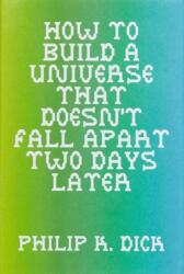 How to Build a Universe That Doesn't Fall Apart Two Days Later (2024)
