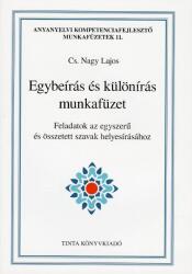 Egybeírás és különírás munkafüzet (ISBN: 9789634091271)
