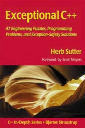 Exceptional C++ - Herb Sutter (ISBN: 9780201615623)